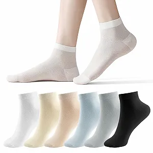 Жіночі спортивні шкарпетки 6 пар 35-38 Тонкі - Фото 1