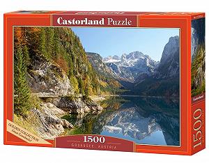 Пазл Castorland C-152018-2 Gosausee Austria Idyllic Mountain View 1500 элементов для взрослых - Фото 1