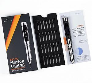 Викрутка MINIWARE ES15S Електрична Рухомий Контроль Зарядний Інструмент 24 Біти OLED Дисплей Перезаряджувана Батарея - Фото 1