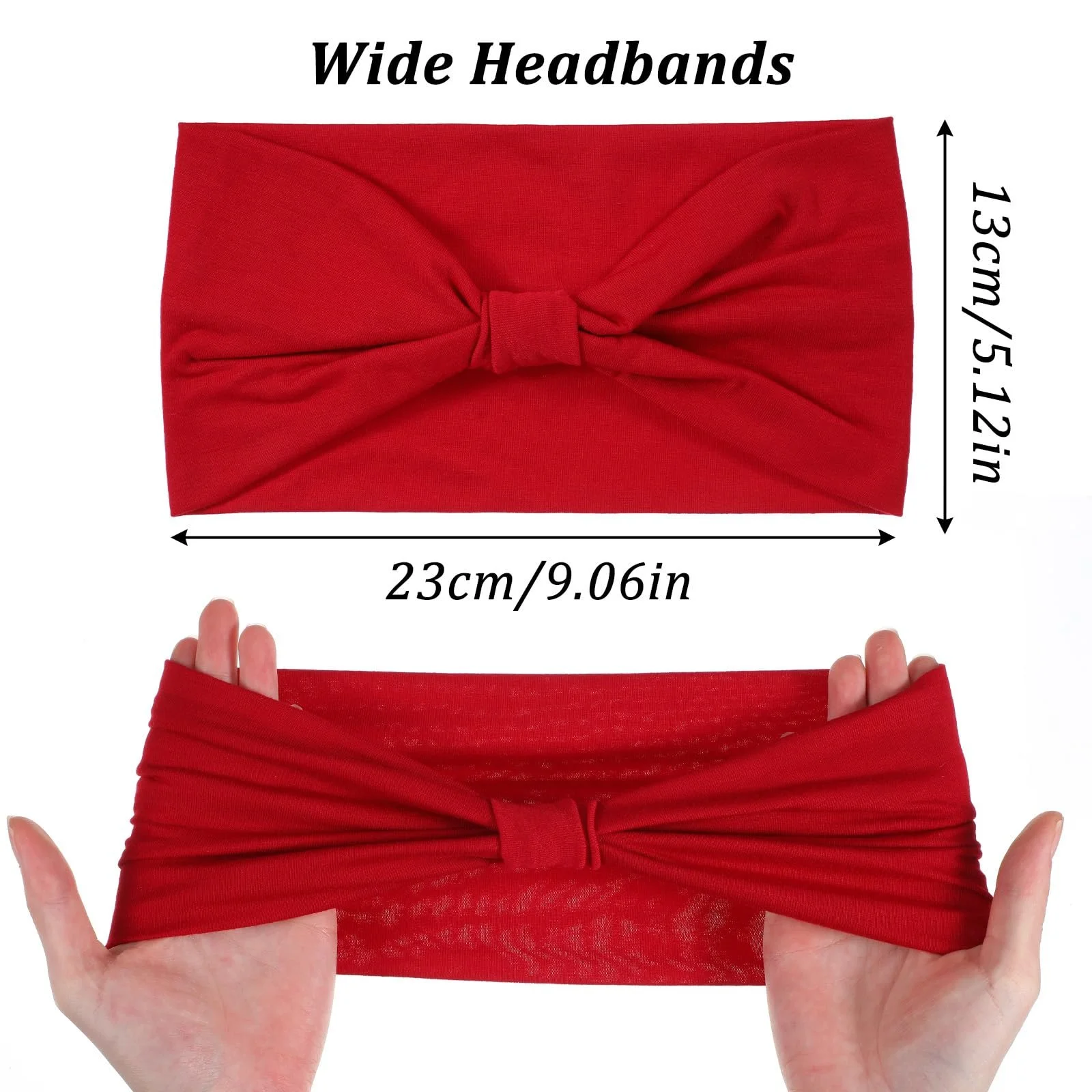 Пов'язка на голову Жіноча Еластична Широка, фото №2