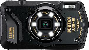 Экшн-камера Pentax WG-8 / 20Мп / 4К / 120fps / Водонепроницаемая 20м, Пылезащита IP6X, Ударопрочная 2.1м, Морозостойкая -10°C / Черная - Фото 1