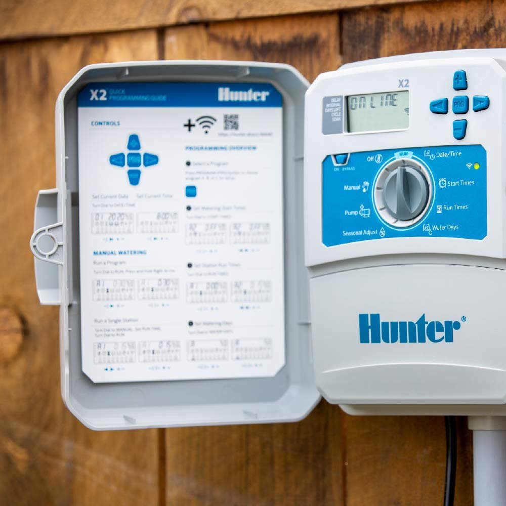 Контроллер, таймер полива Hunter Industries Hydrawise X2 6-станционный уличный Белый, фото №6