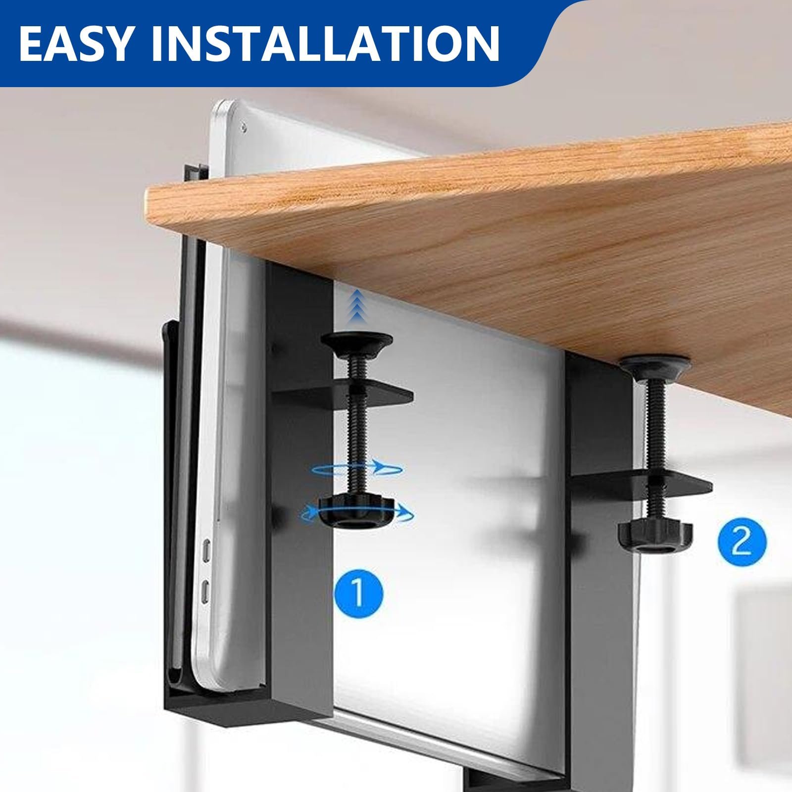 Тримач для ноутбука Настільний бічний, регульовани, фото №3