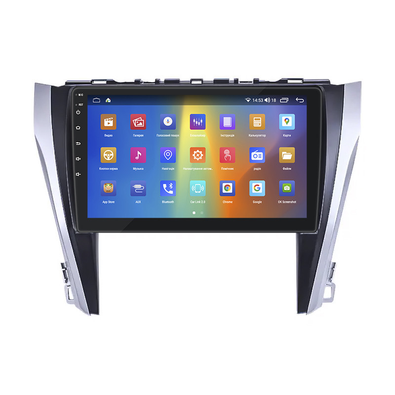 Статна магнітола Lesko 10 Toyota Aurion II 2012-2017 4/64Gb CarPlay 4G Wi-Fi GPS Prime (9371-48130), фото №2