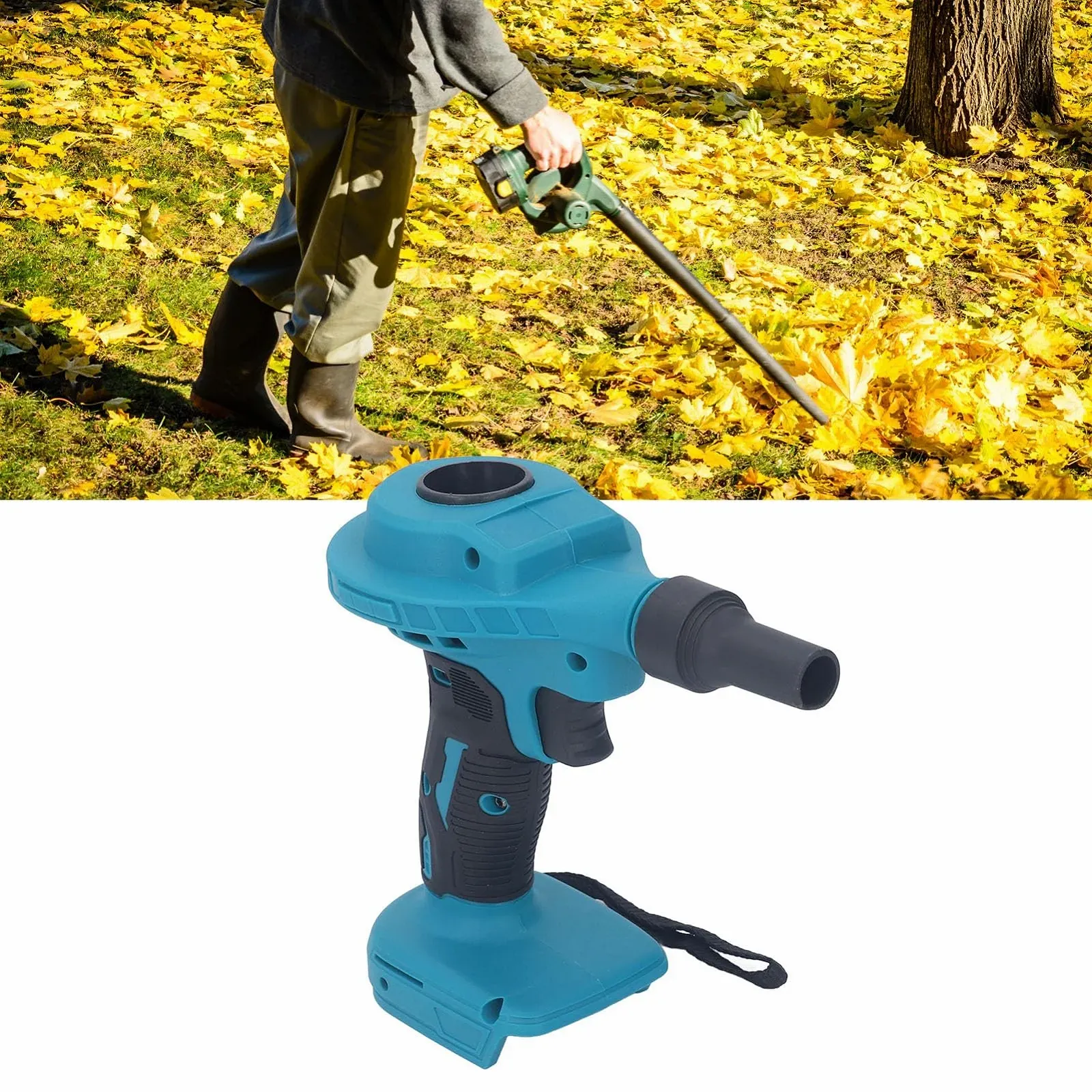 Электрическая воздуходувка Cocoarm 8 уровней настройки ветра ABS 18V, фото №2 Электрическая воздуходувка Cocoarm 8 уровней настройки ветра ABS 18V, фото №2