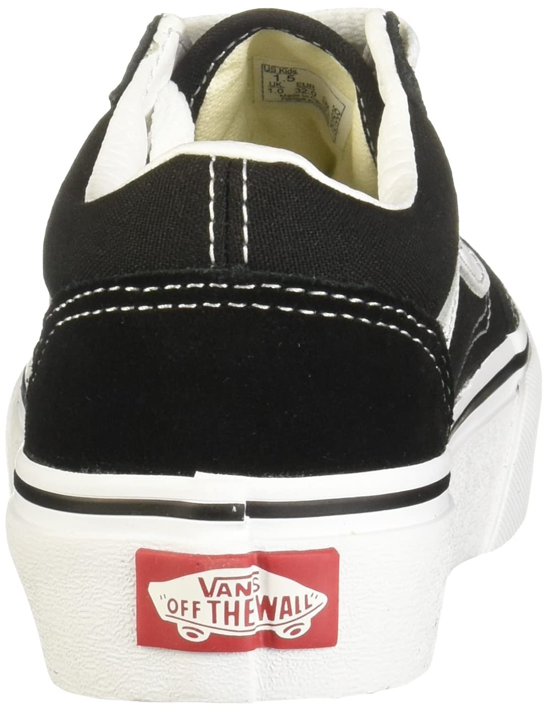 Кросівки Vans Низькі Black Girls Sports Shoes Uy Old Skool Platform Canvas, фото №3