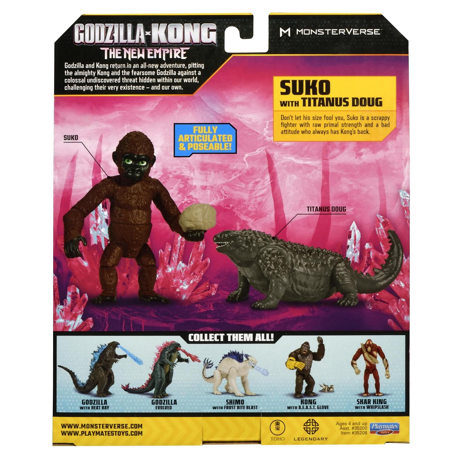 Фігурка Суко з Titanus Doug Godzilla X Kong Monsterverse 3", фото №6