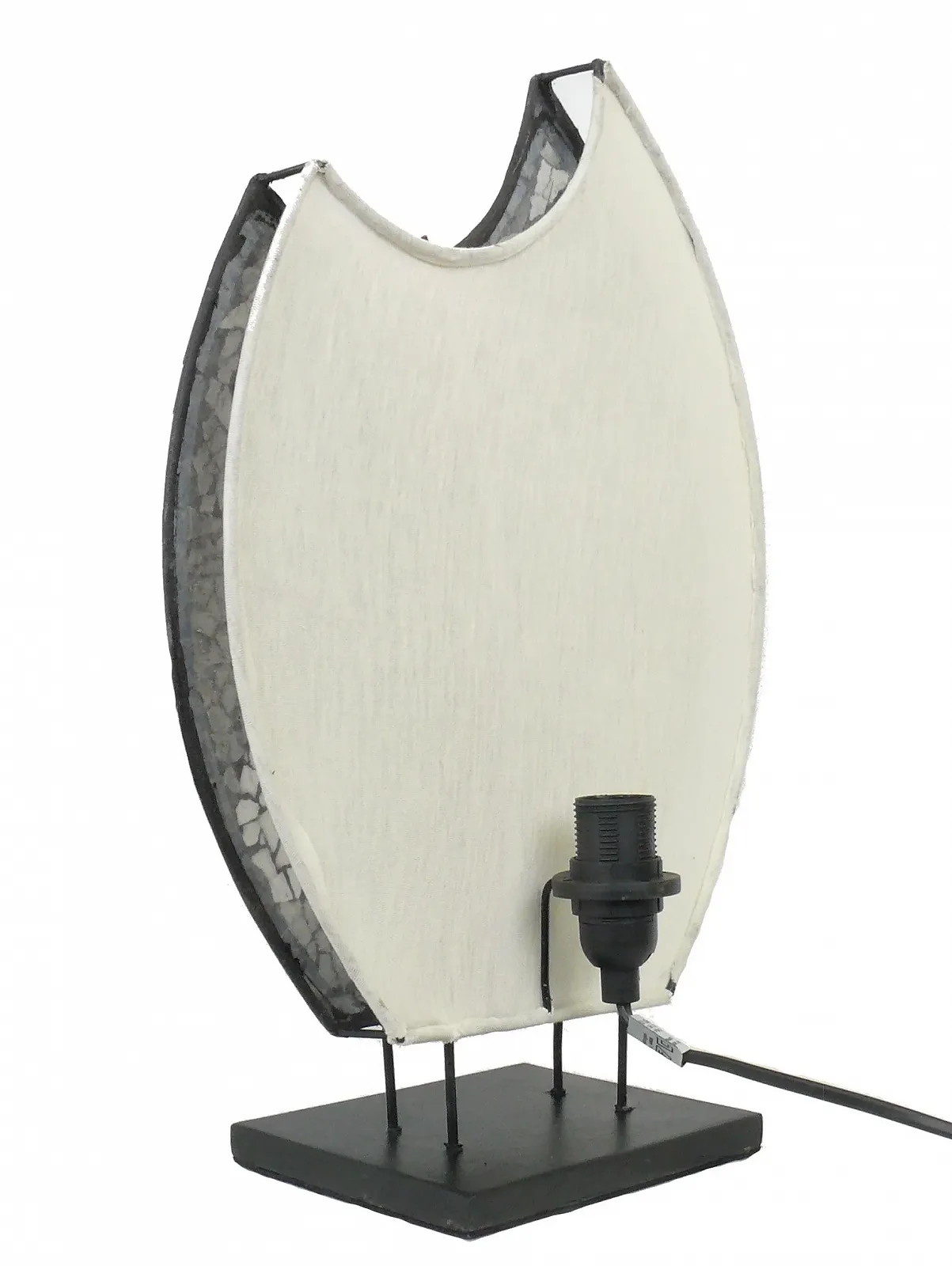 Настільна лампа PIA Oval Natural Material 40 см, фото №3