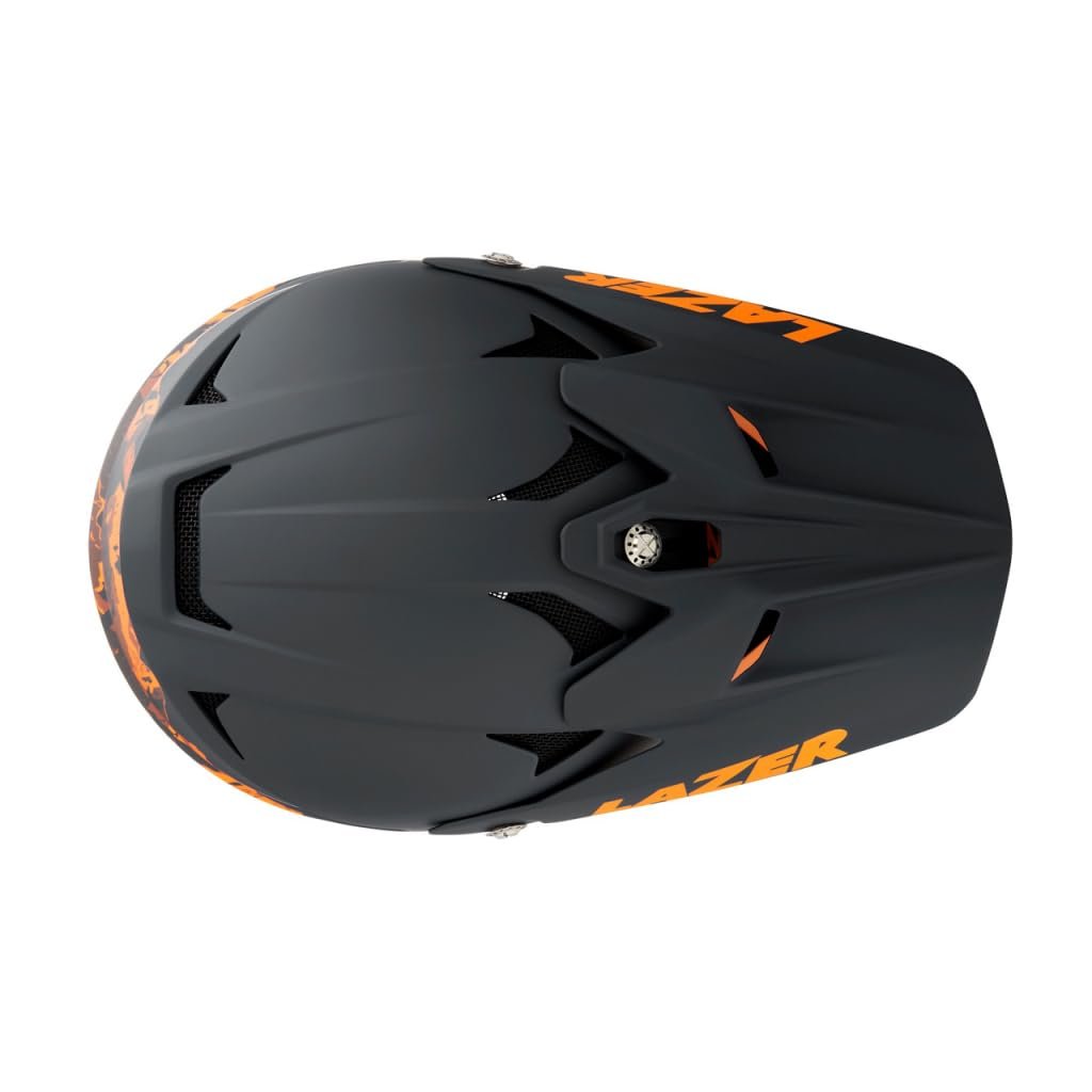 Шолом Full Face LAZER Phoenix+ Cobalt Orange, фото №3