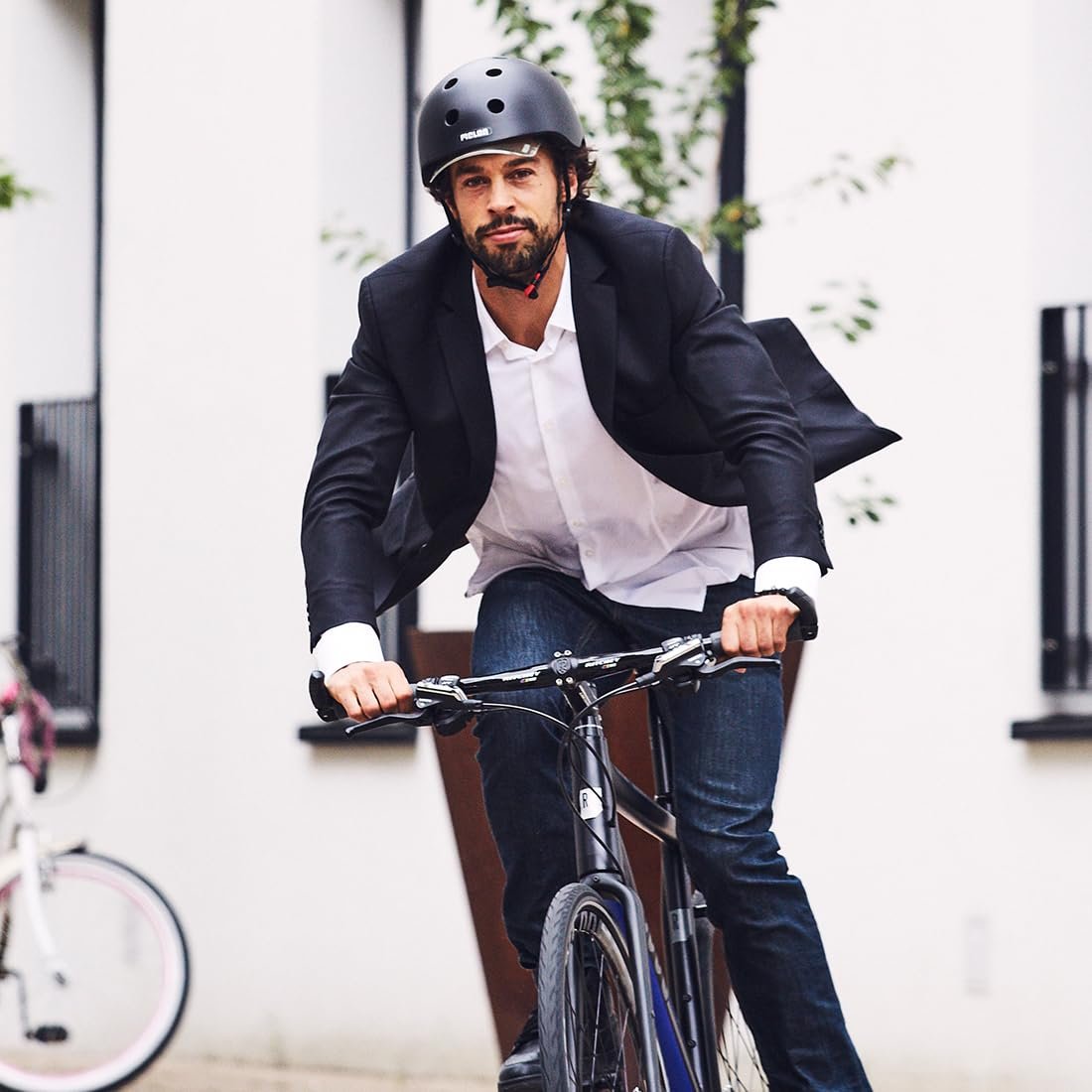 Шлем Melon Urban Active Plain Matt Black, M/L 52-58 см, фото №4