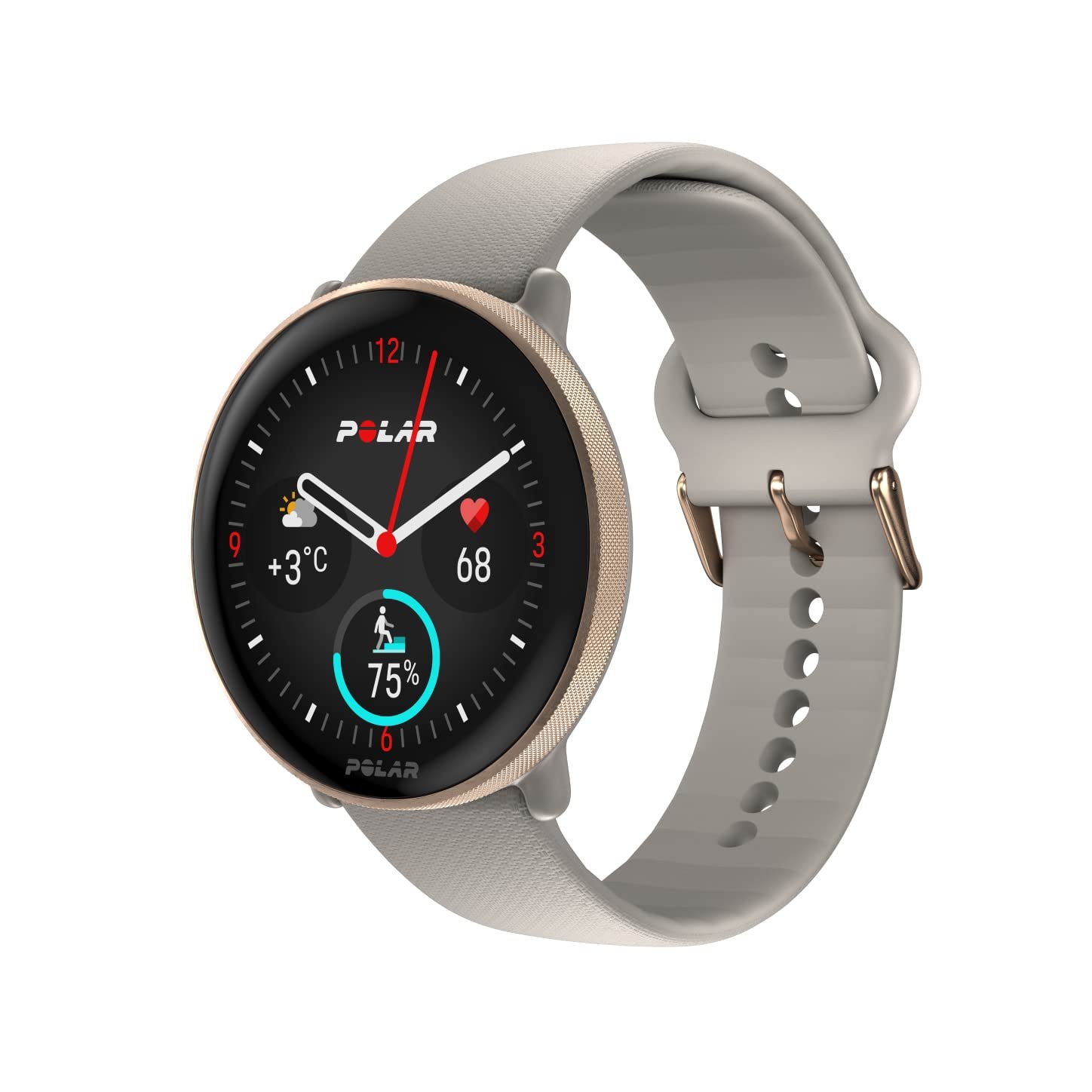 Смарт-годинник Polar Ignite 3 Фітнес та велнес з GPS, аналіз сну, AMOLED-дисплей, цілодобовий трекер активності, вимірювання пульсу, персональні тренування та голосовий супровід у реальному часі, фото №1