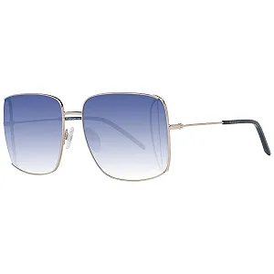 Сонцезахисні окуляри Ana Hickmann HI3142 04B 55 Жіночі Золоті, золотий - Фото 1