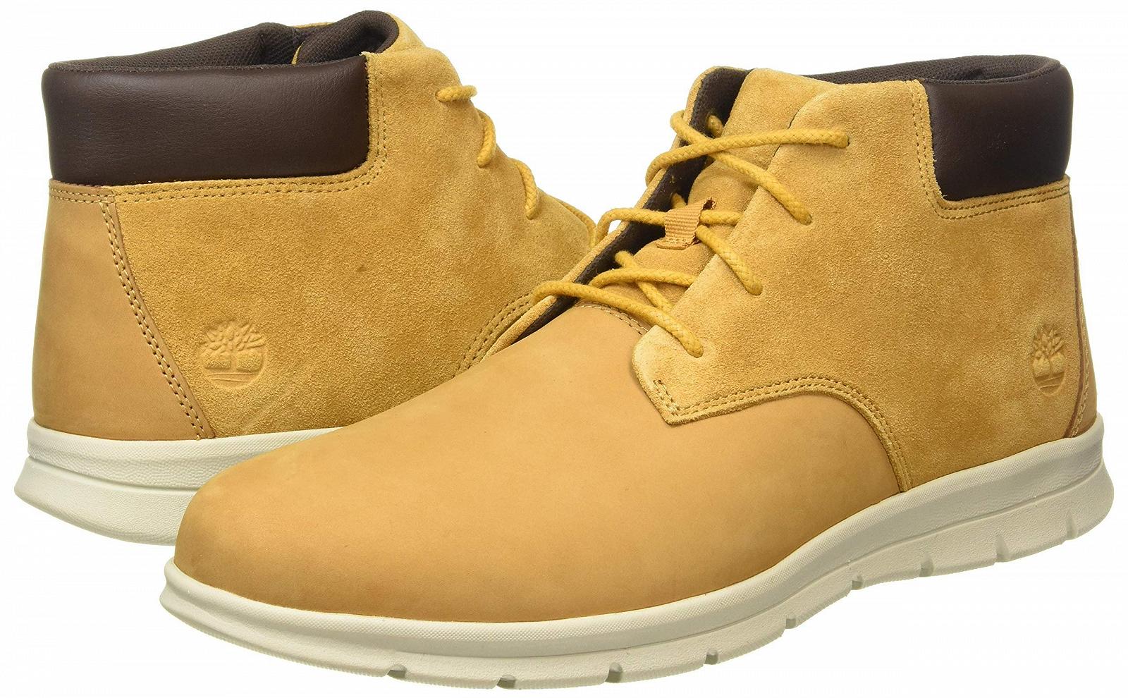 Ботинки Timberland Graydon Кожаные Chukka Коричневый нубук, фото №12