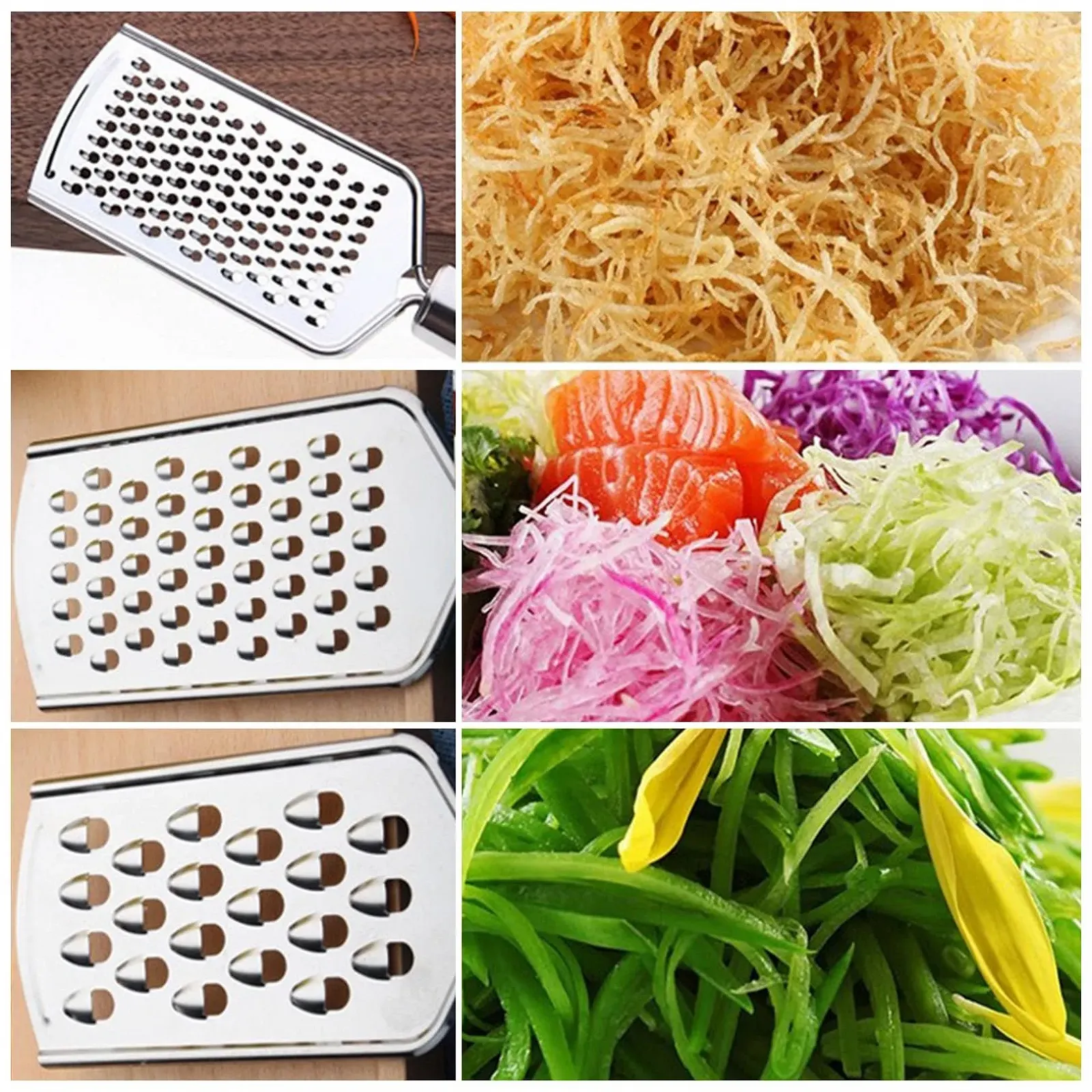 Набор из 3 терок для сыра, овощей., фото №5