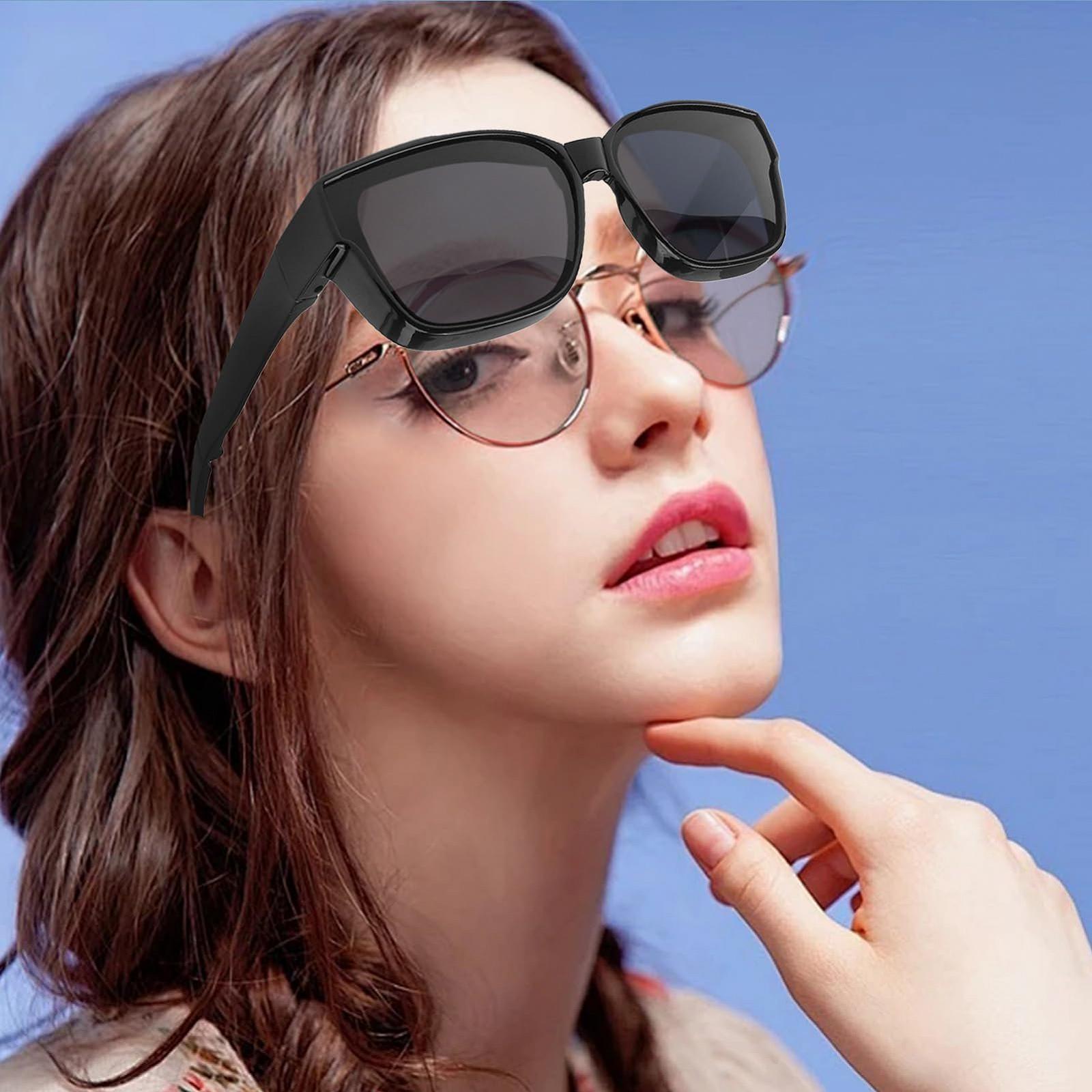 Сонцезахисні окуляри накладні Квадратні, фото №6