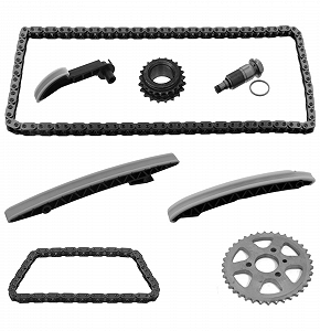 Комплект ланцюга ГРМ PartsTec PTA114-0009 для Mercedes-Benz - Фото 1