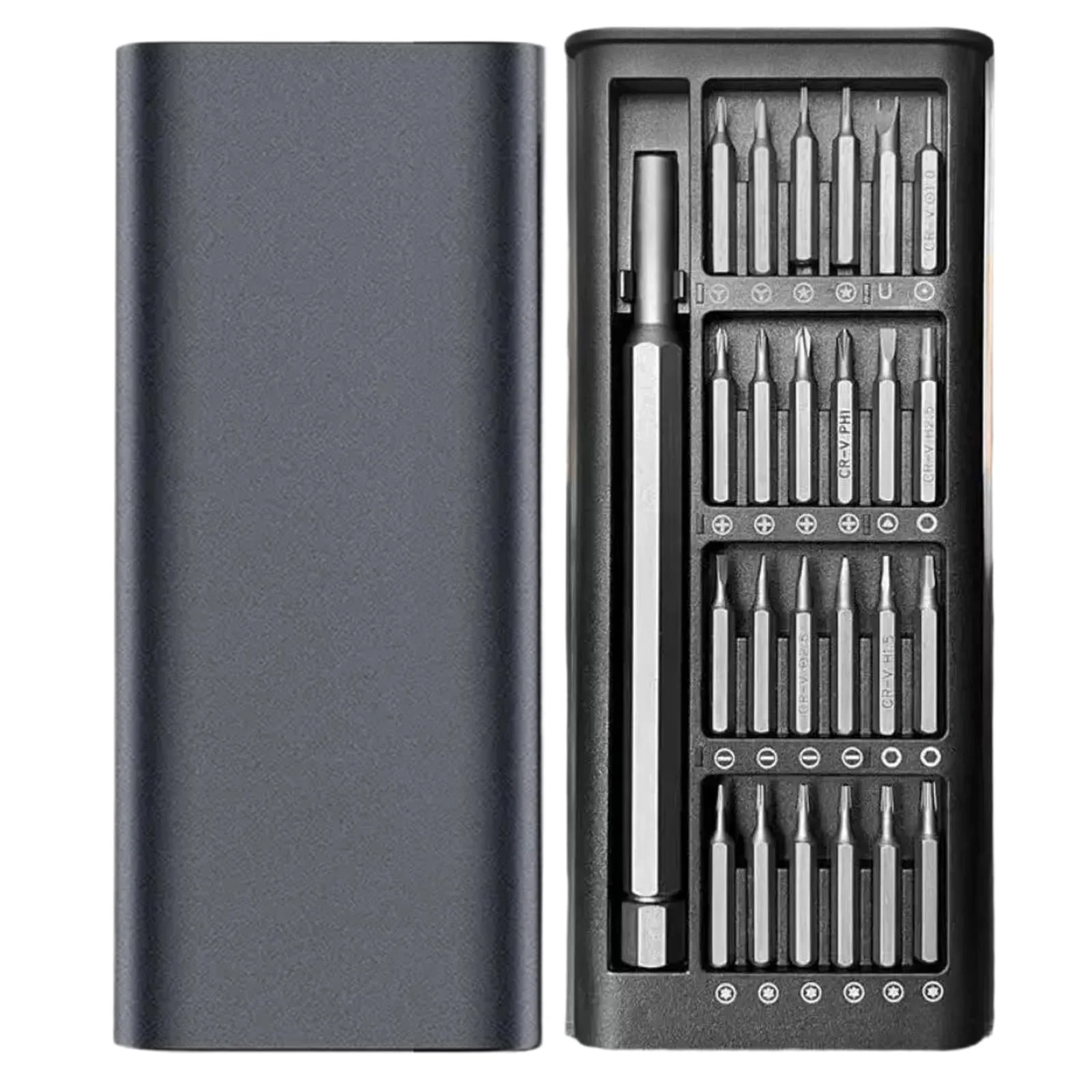 Набір прецизійних викруток 24 в 1 Міні Магнітний, фото №7