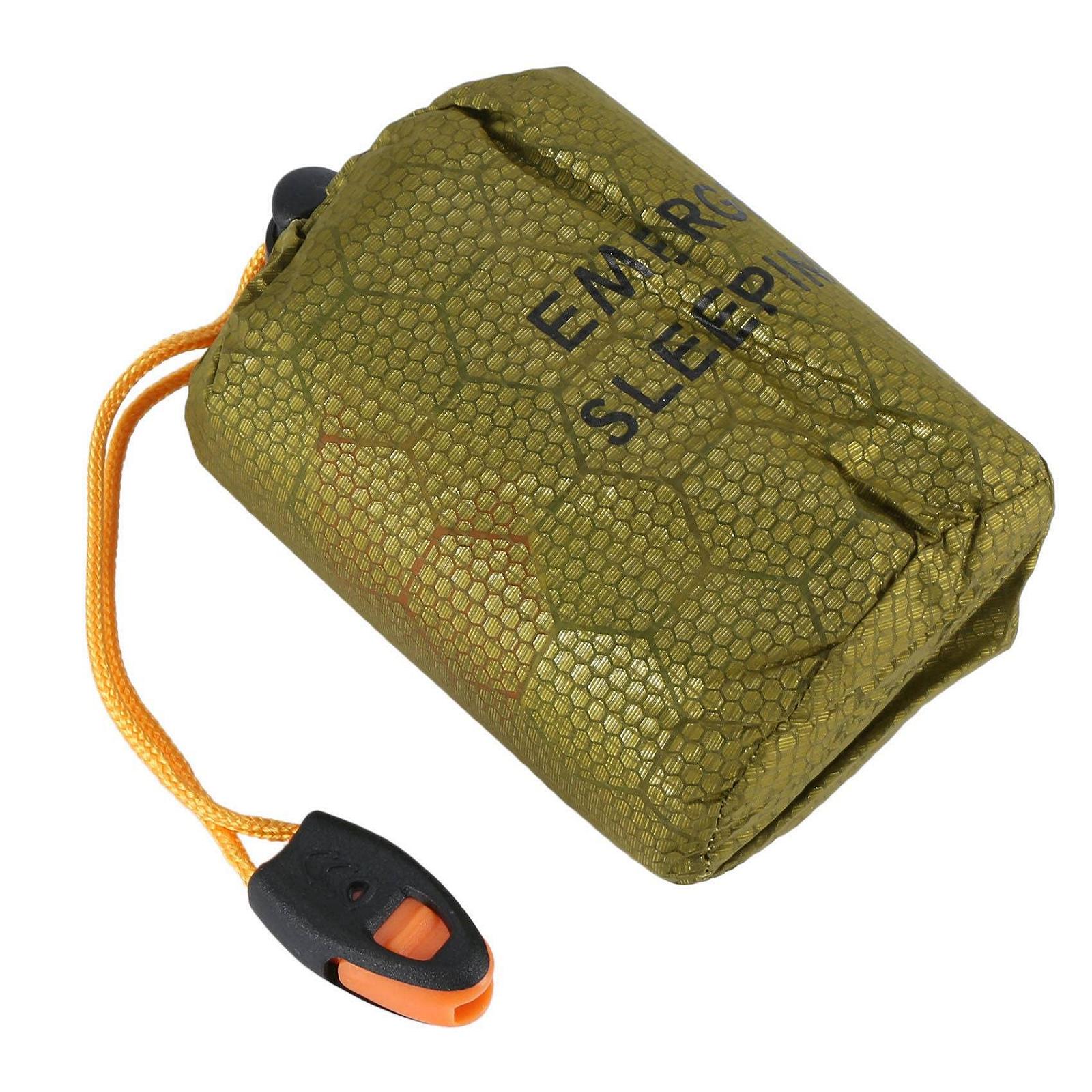 Спальний мішок mansH Notfall-Schlafsack Biwaksack з свистком для виживання термічний ковдра, фото №2 Спальний мішок mansH Notfall-Schlafsack Biwaksack з свистком для виживання термічний ковдра, фото №2