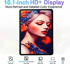 Планшет 10.1" XUEMI X3 6+6/128GB 8 ядер Android 13 6000 mAh Розовый synthetic.ua - Фото 1