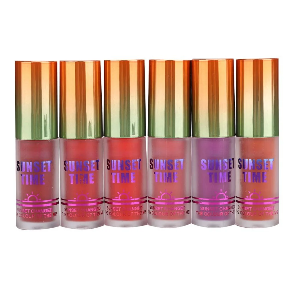 Набір матових стійких блисків для губ, 6 штук, фото №3 Набір матових стійких блисків для губ, 6 штук, фото №3