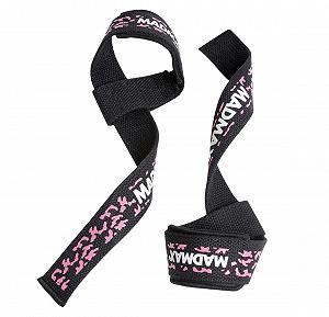 Купить Лямки для тяги MadMax Camo Power Wrist Straps Camo/Pink - Фото 1 Лямки для тяги MadMax Camo Power Wrist Straps Camo/Pink - Фото 1