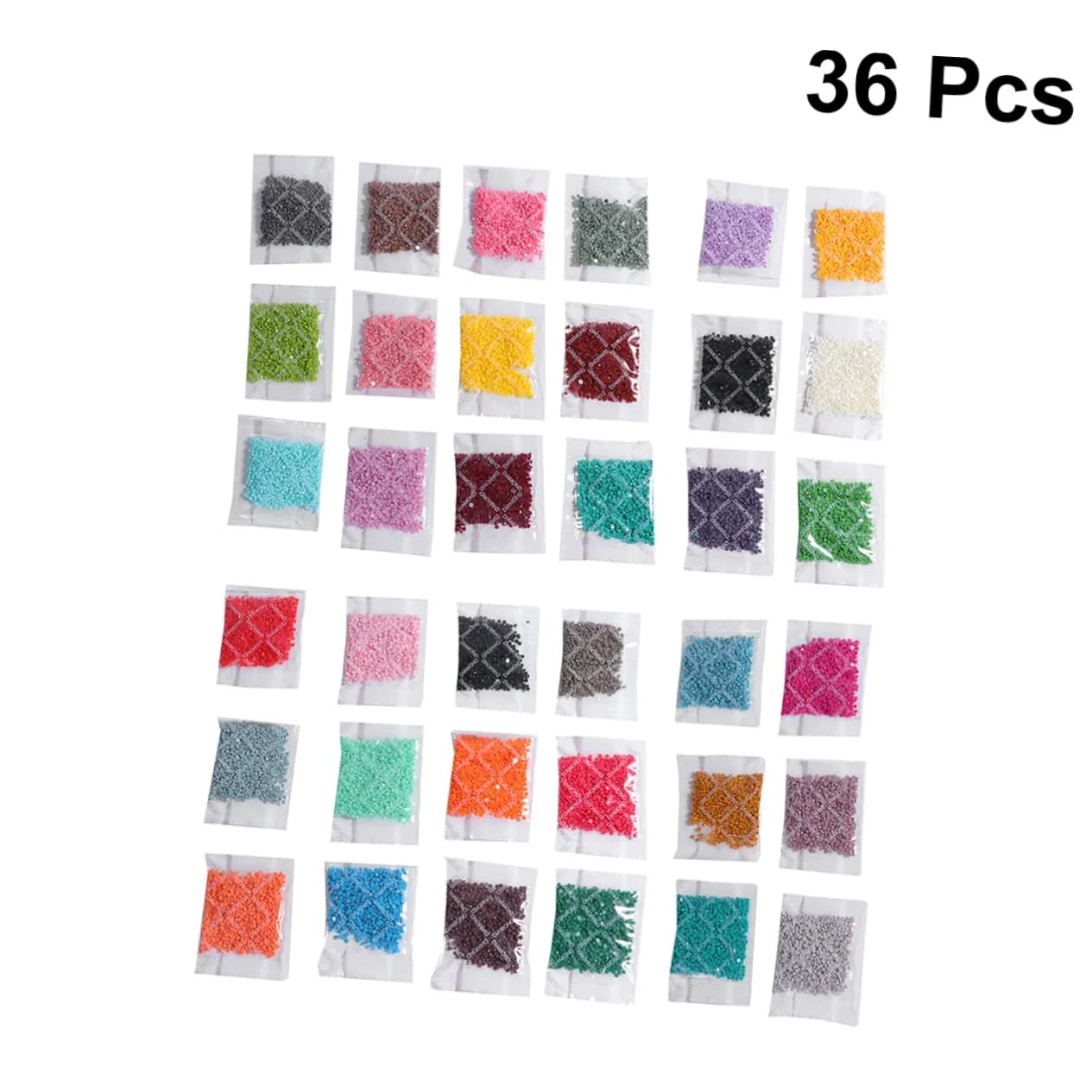 Стрази Coheali 72 шт. мікс скляного посуду 5D, фото №2