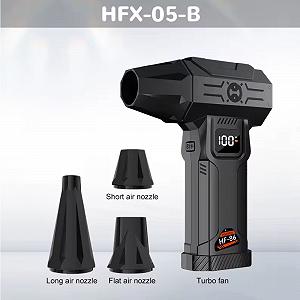 Турбовентилятор Violent HF-86 Turbo Jet Fan 150000 RPM з екраном Black synthetic.ua - Фото 1