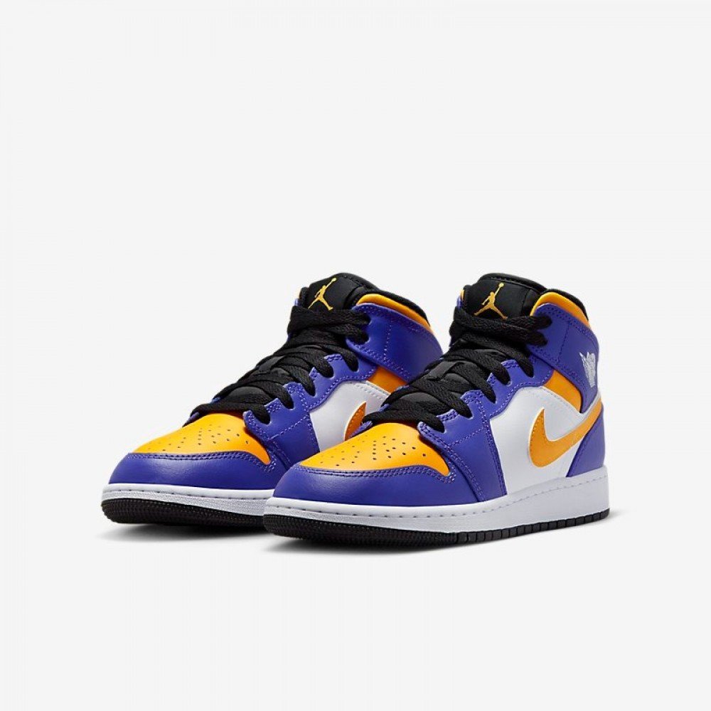 Кроссовки JORDAN 1 MID GS 38.5, фото №4