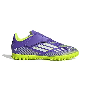 Футбольні бутси adidas F50 Club для дітей, на липучках, для гри на штучному покритті synthetic.ua - Фото 1
