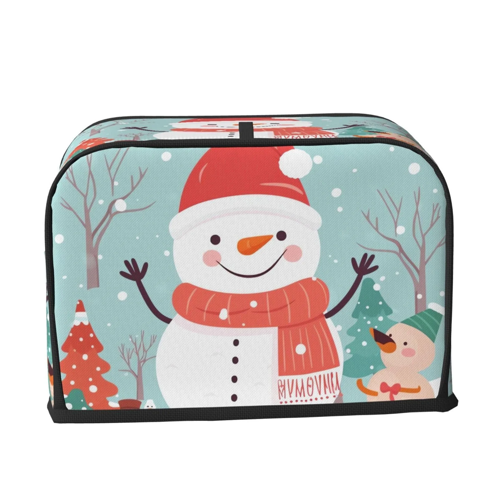 Чехол для тостера Snowman Merry Christmas на 2 ломтика, фото №2 Чехол для тостера Snowman Merry Christmas на 2 ломтика, фото №2
