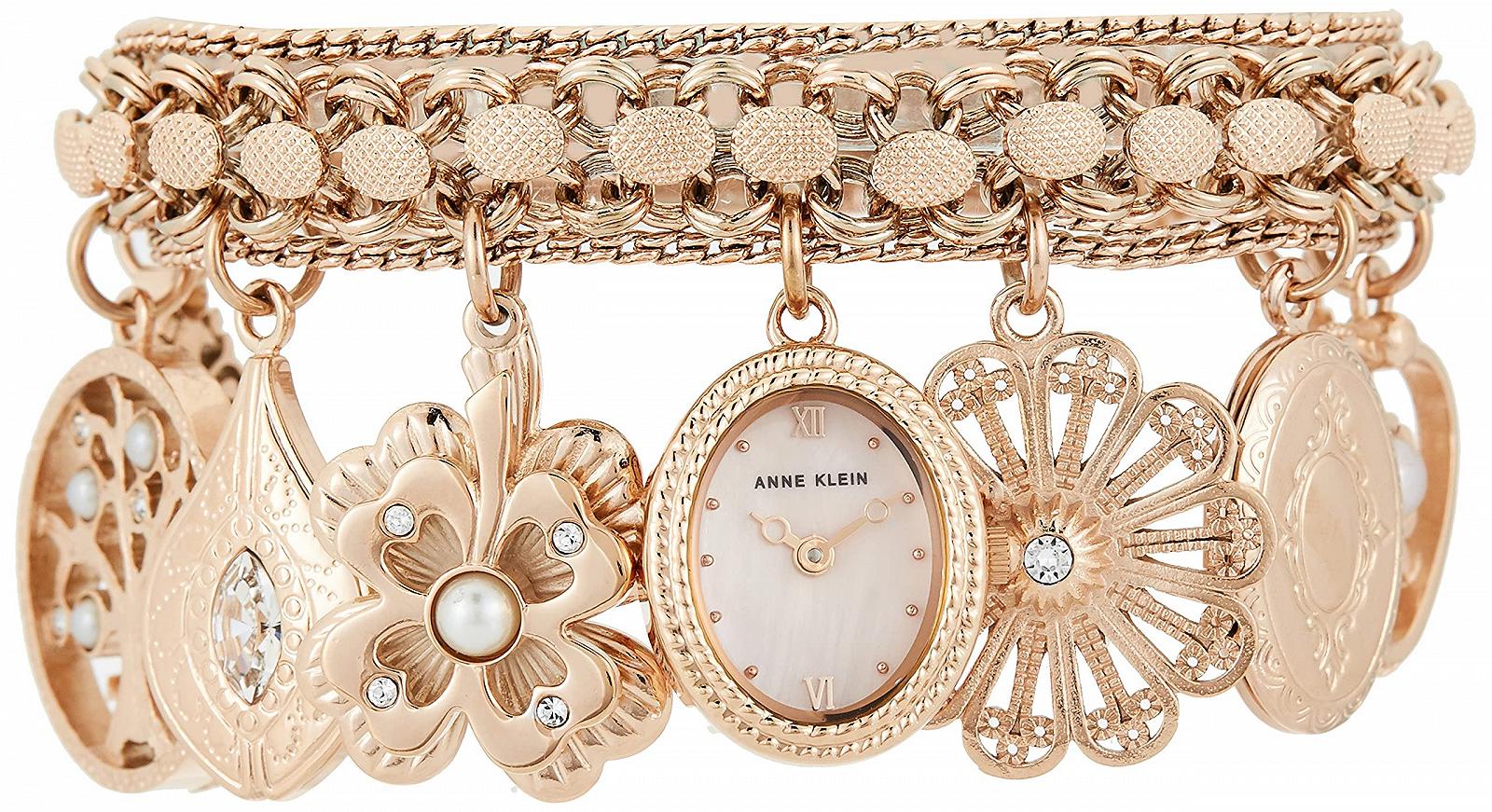 Женские часы-браслет с кристаллами Anne Klein 10/8096, фото №3