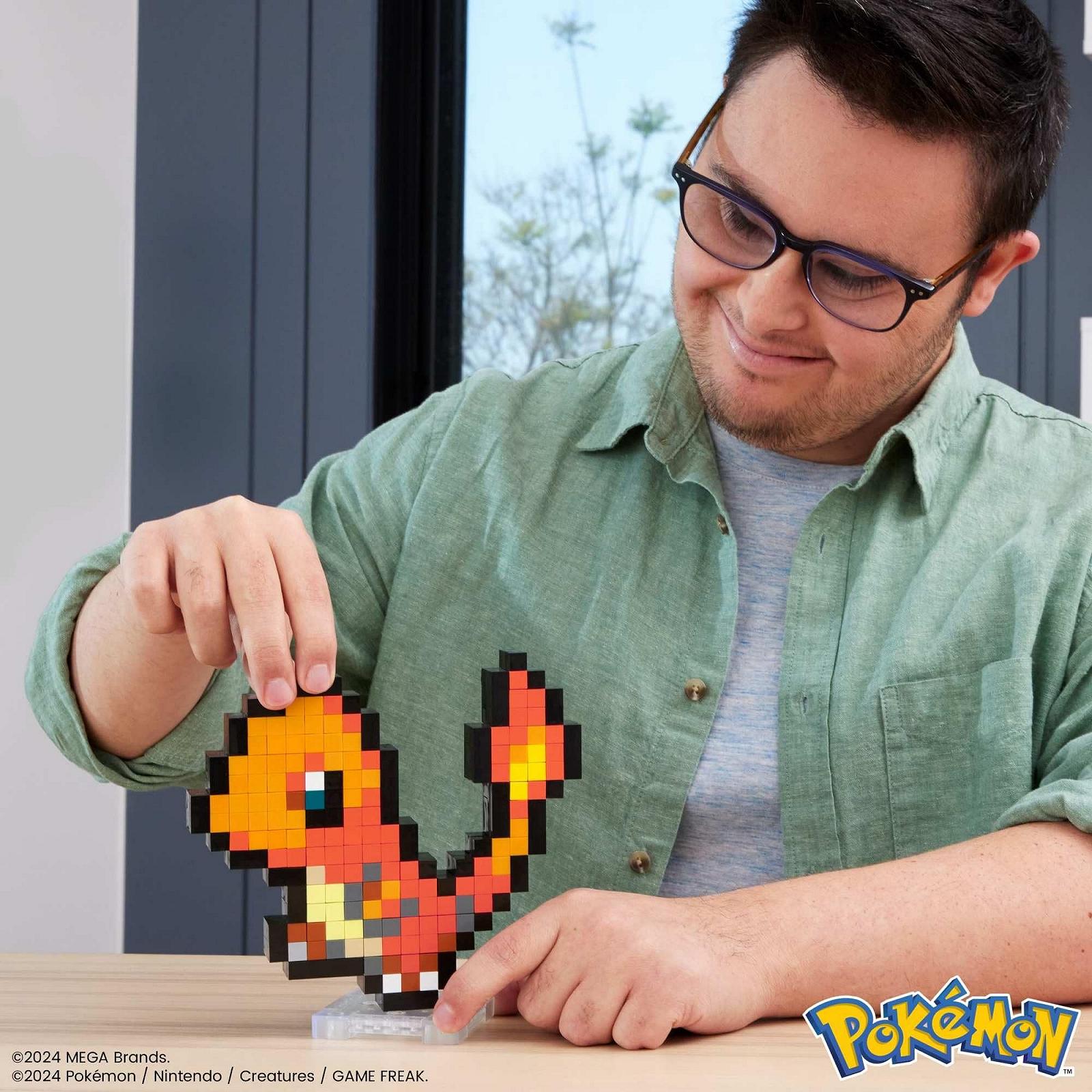 Фигурка POKÉMON Charmander Pixelkunst, фото №2