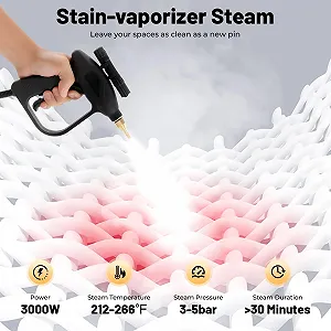 Пароочисник CNT-QX-A 3000 Вт 2-3.5 бар Чорний ціна на synthetic.ua - Фото 1 Пароочисник CNT-QX-A 3000 Вт 2-3.5 бар Чорний synthetic.ua - Фото 1