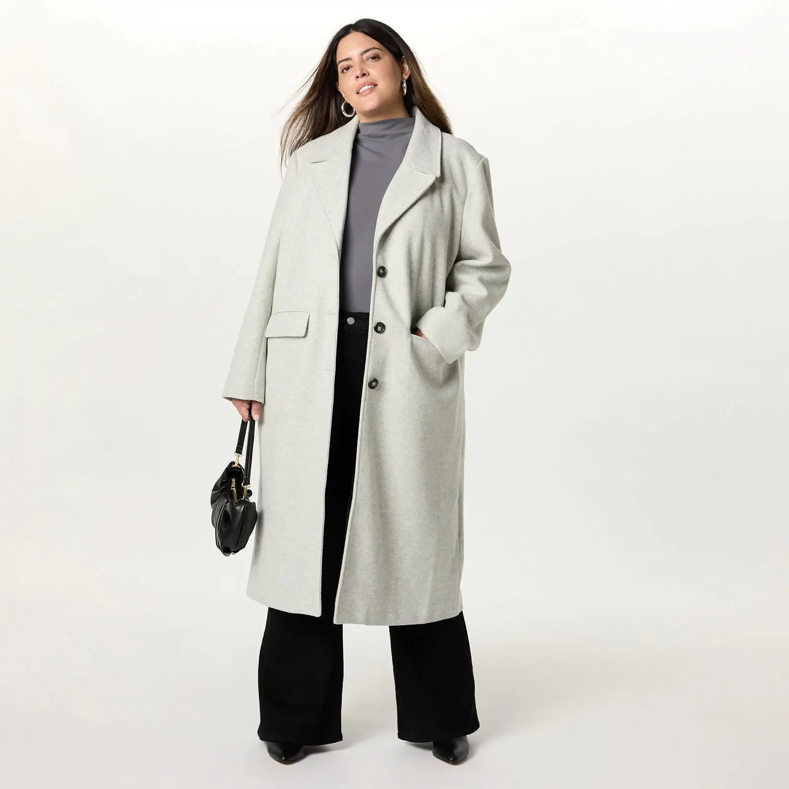 Пальто вільного крою The Drop Liam Жіноче, фото №7