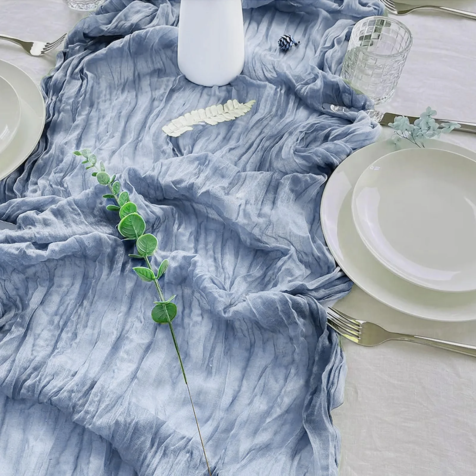 Ранер Pack of 10 Cheesecloth 90 x 300 см Mist Blue, фото №7 Ранер Pack of 10 Cheesecloth 90 x 300 см Mist Blue, фото №7