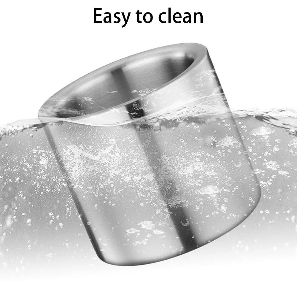 Млин Спецій Ручний Набір для подрібнення часнику з товкачем і ступкою Контейнер Нержавіюча сталь, фото №3