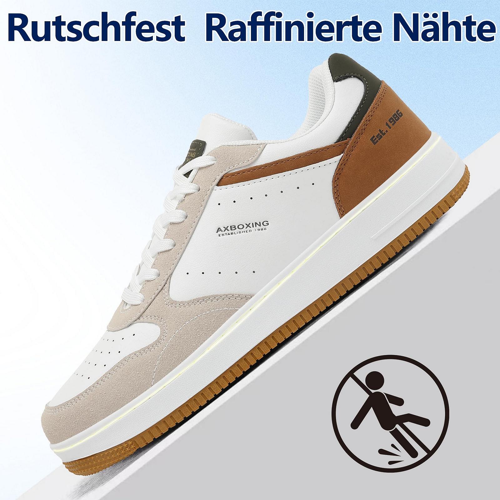 Кросівки AX BOXING Чоловічі Модні Чоловічі Кросівки Повсякденні Кросівки Дихаючі Легкі EU, фото №5