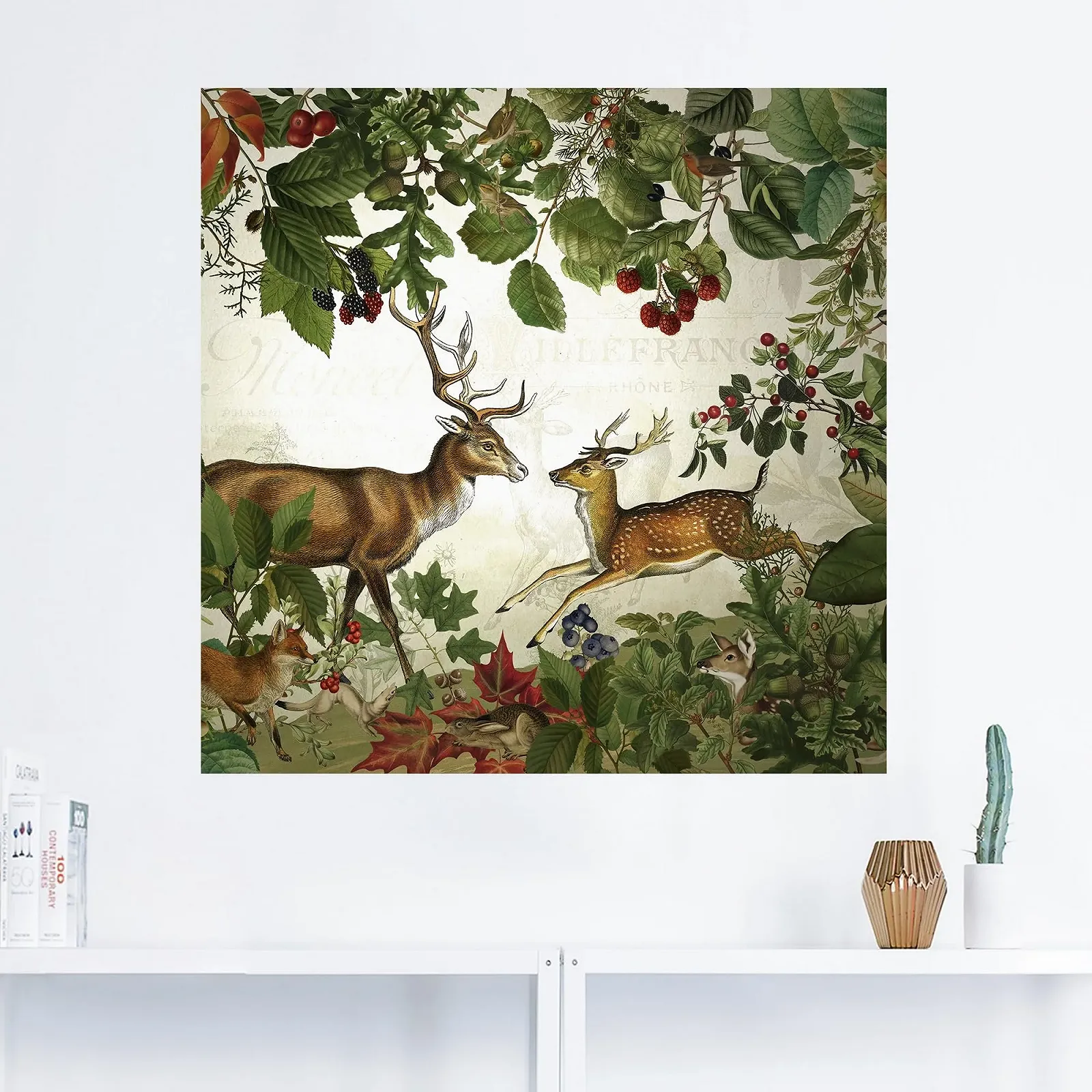 Наклейка на стіну ARTland U5GX Осінь 50 x 50 см, фото №5 Наклейка на стіну ARTland U5GX Осінь 50 x 50 см, фото №5