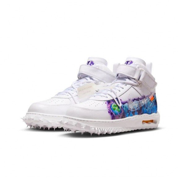 Кросівки NIKE AIR FORCE 1 MID SP OFF-WHITE 40.5, фото №2