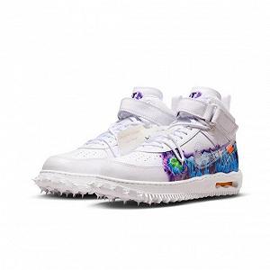 Кроссовки NIKE AIR FORCE 1 MID SP OFF-WHITE 45 synthetic.ua - Фото 1