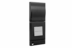 Домофон DoorLine Classic 1-2 сім'ї Функція відкриття дверей Антрацит synthetic.ua - Фото 1