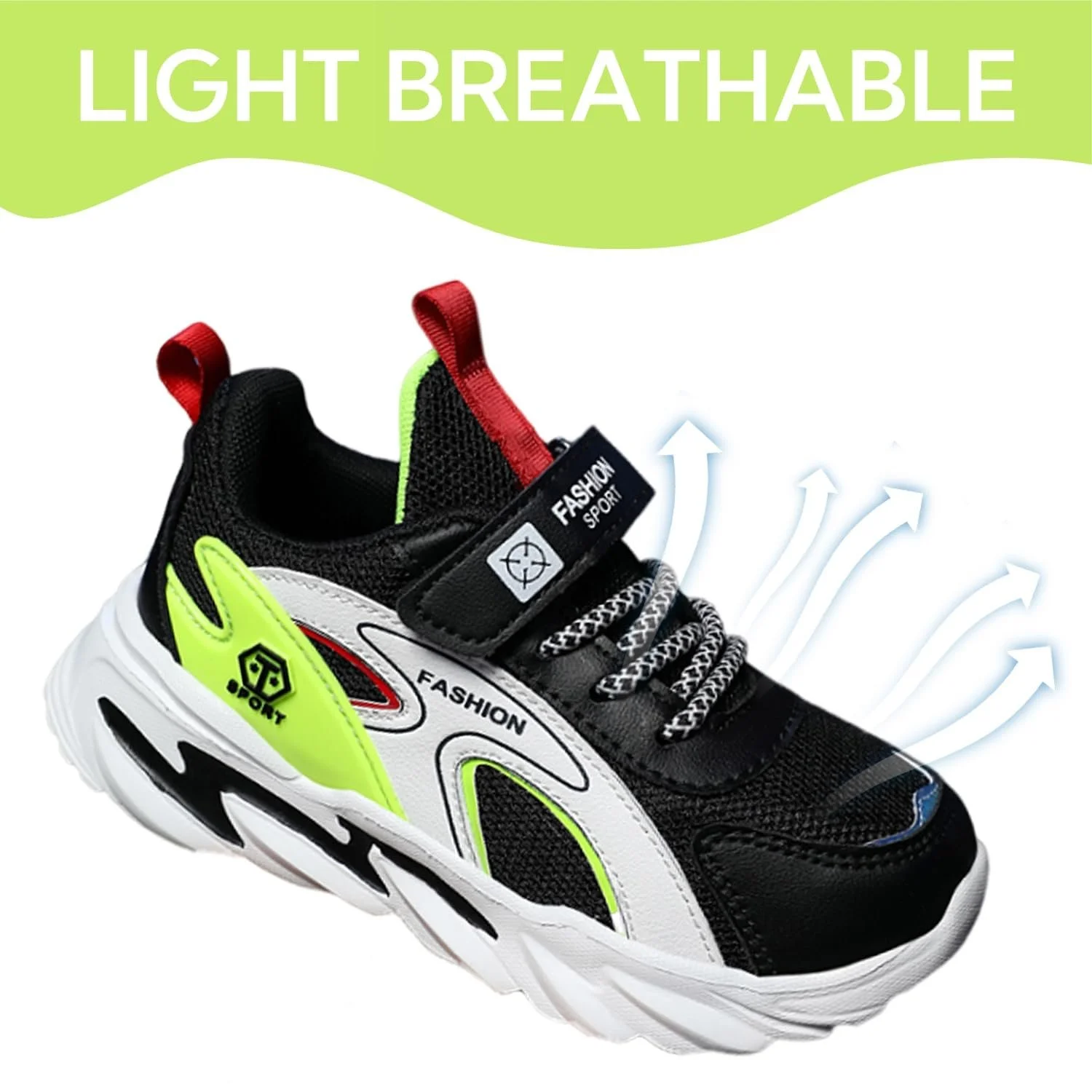 Детские Кроссовки для Мальчиков, Спортивные Кроссовки для Девочек, Легкие Беговые Кроссовки, Дышащие Уличные Кроссовки, Детские Комнатные Кроссовки, фото №4