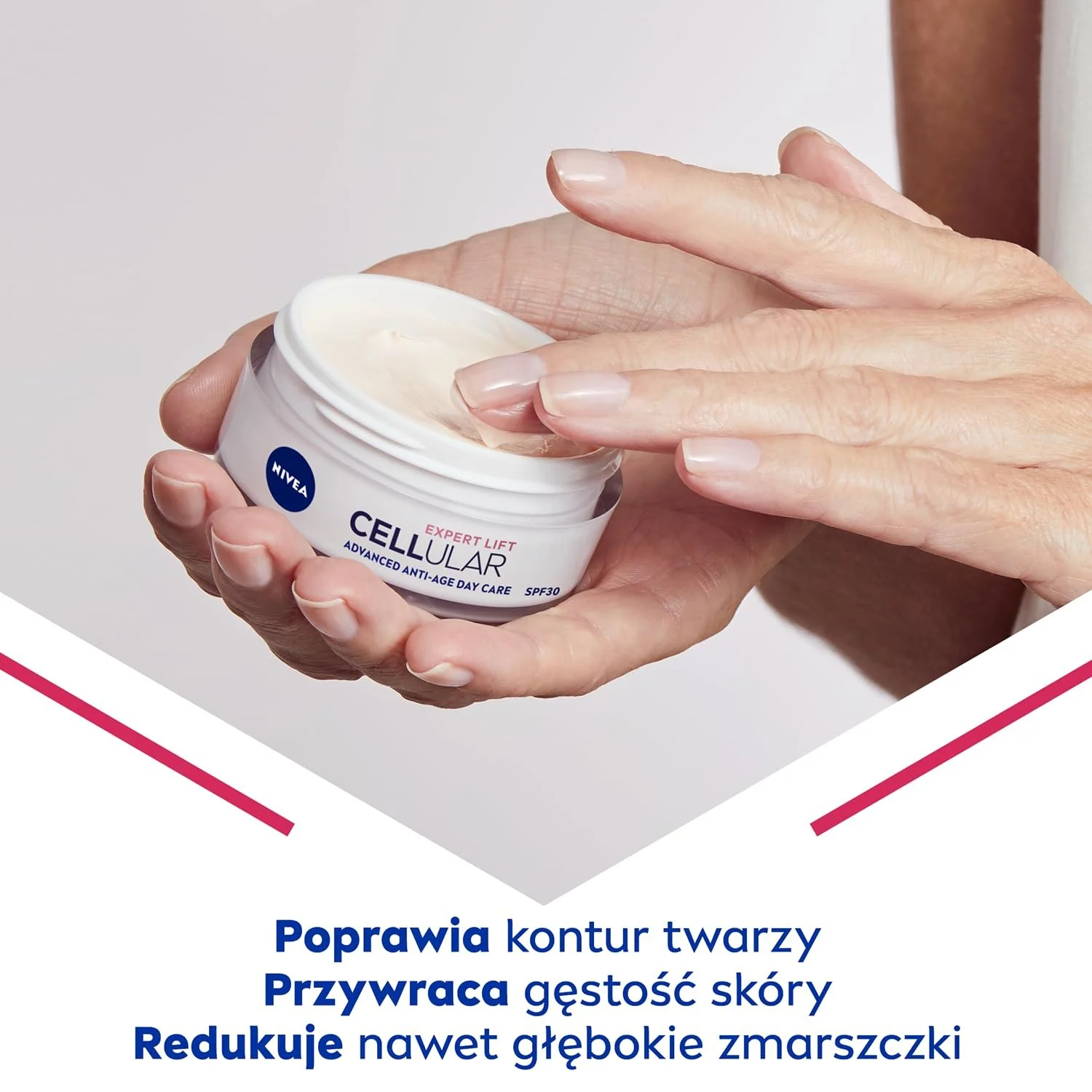 Денний крем проти зморщок NIVEA Hyaluronic Cellular Filler + Get Flexible 50 мл, фото №5 Денний крем проти зморщок NIVEA Hyaluronic Cellular Filler + Get Flexible 50 мл, фото №5