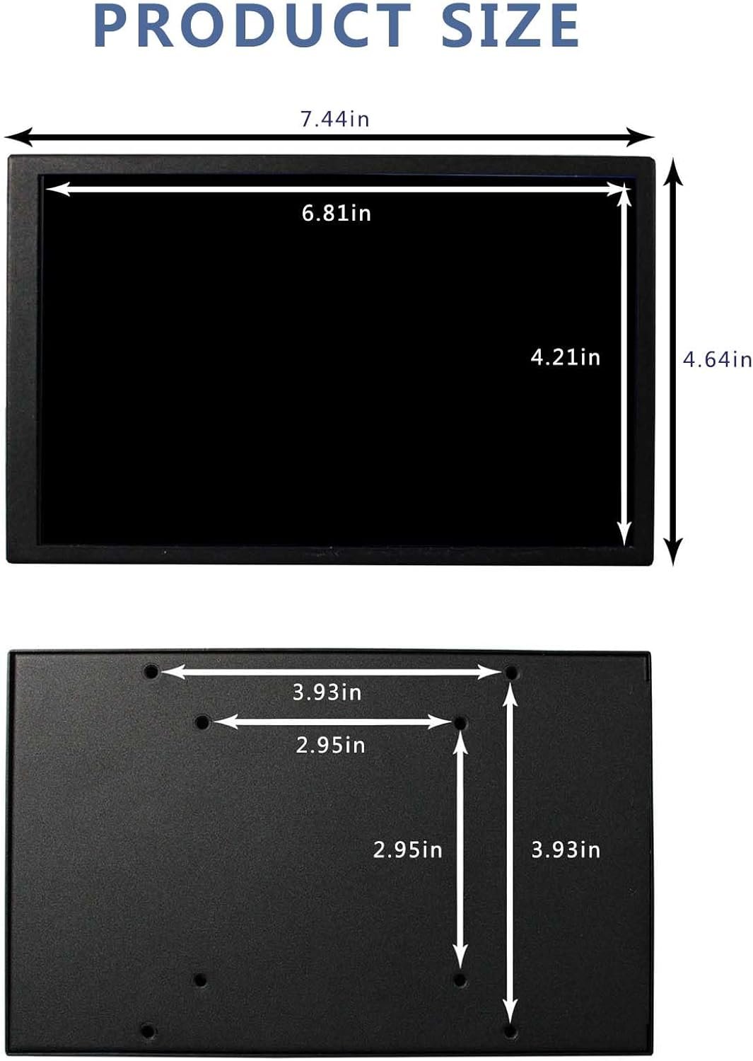 Монитор портативный 8" VSDISPLAY VS080ZJ-001 HD IPS 60 Гц, фото №4