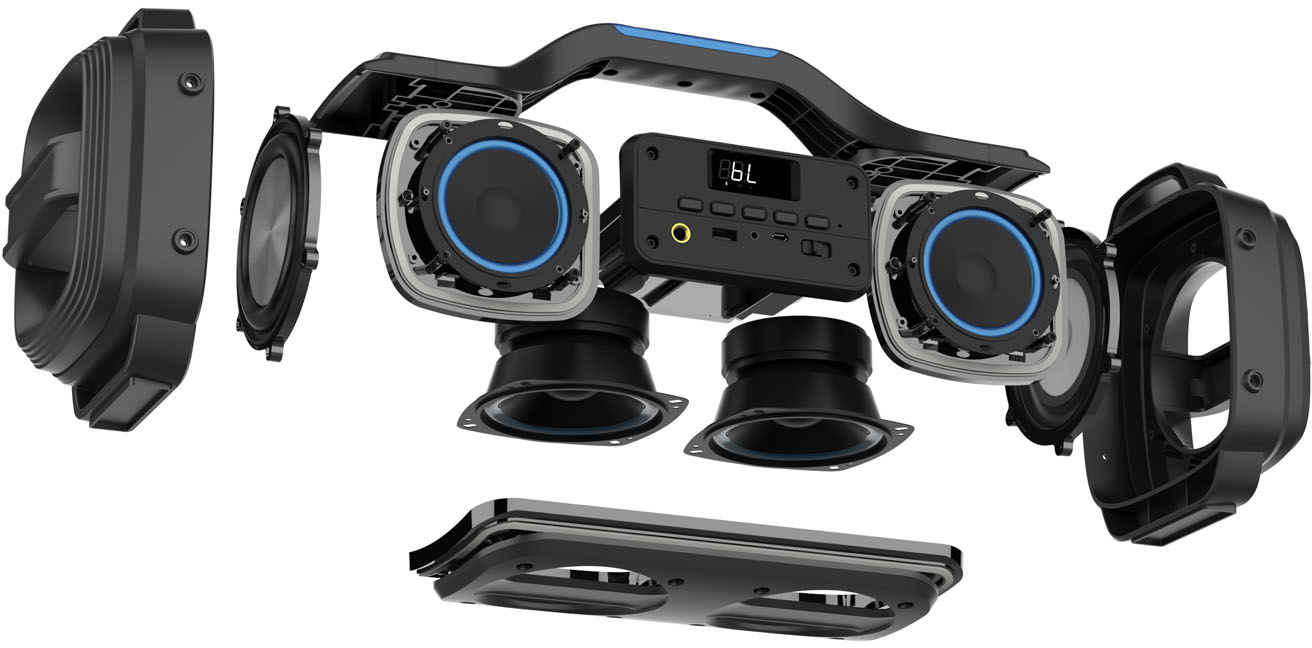Акустические системы (колонки) REAL-EL X-770 Black X-770 Black, фото №3
