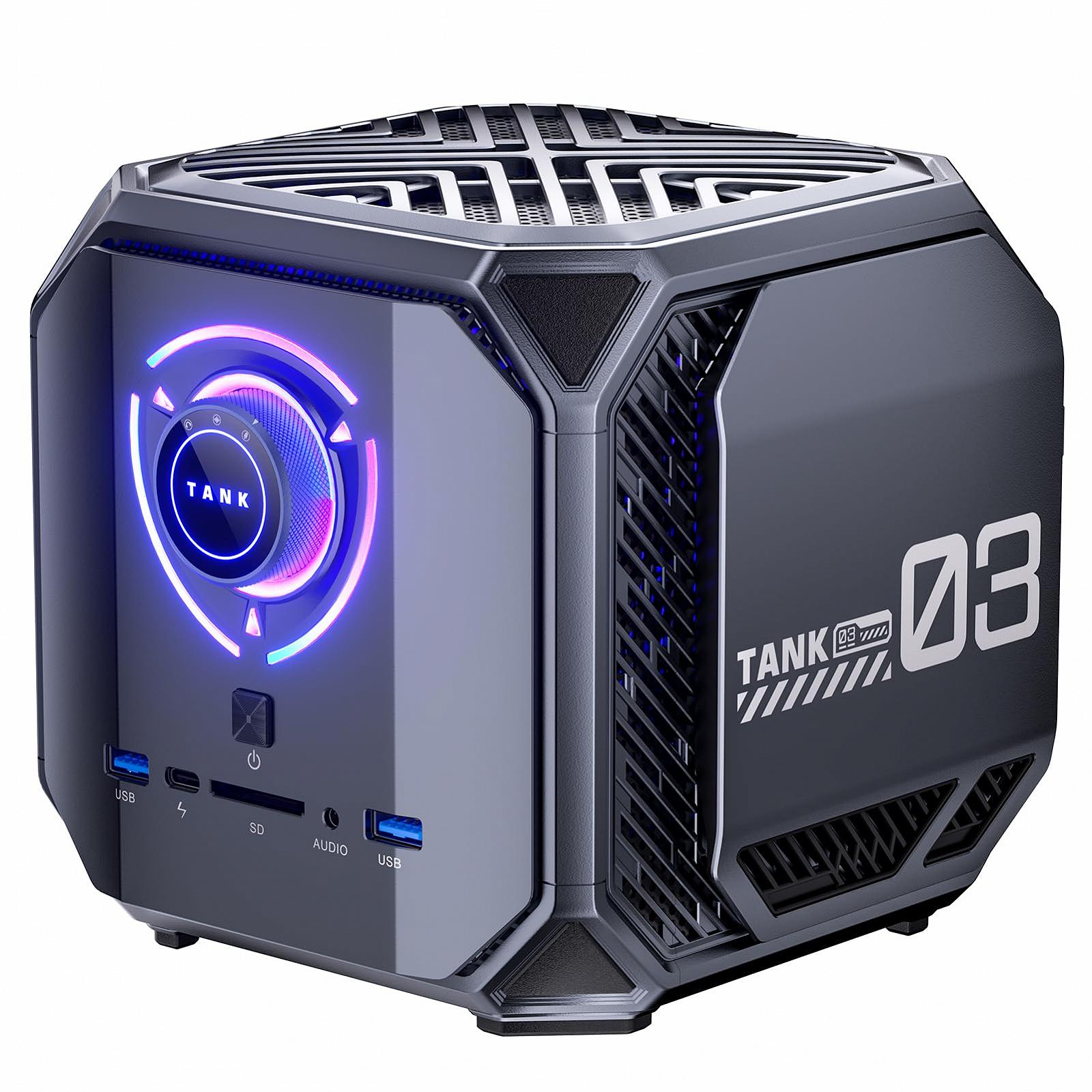 Mini ПК ACEMAGIC Tank03 RTX 3060M i7-12700H 16GB DDR5 1TB NVME SSD Чорний, фото №1