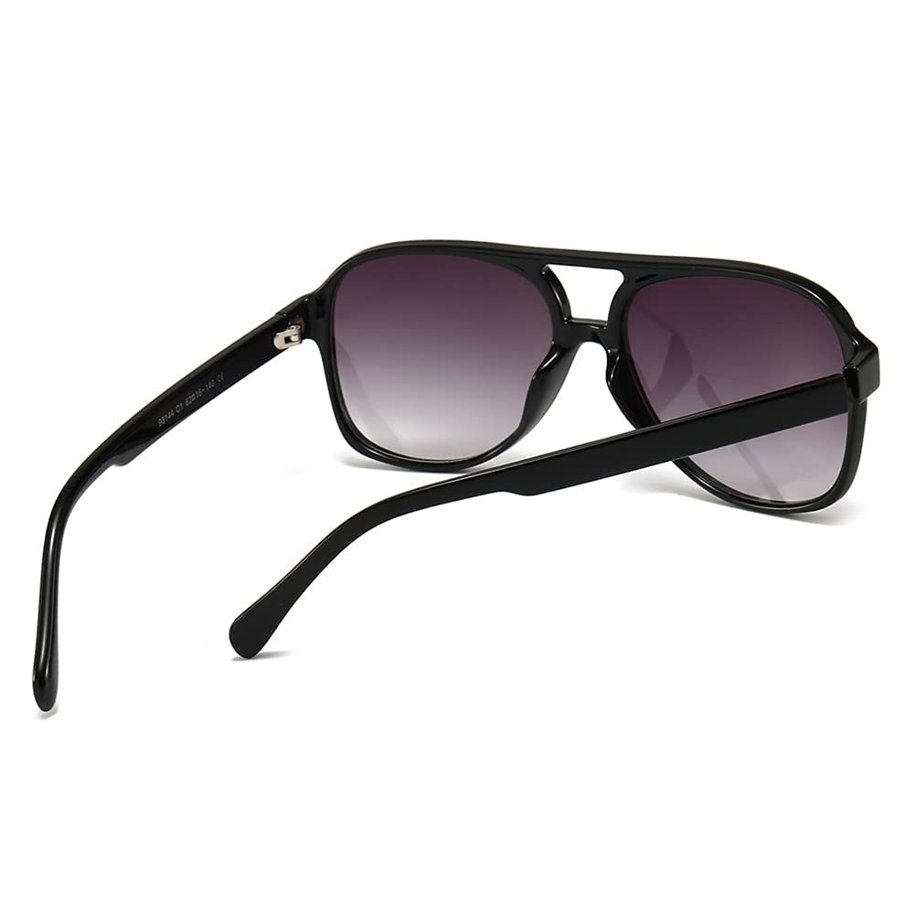 Сонцезахисні окуляри Класичні вінтажні eiTurlutz для чоловіків і жінок, захист UV400, фото №3