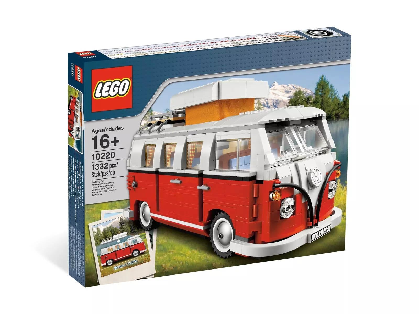 Набор LEGO Volkswagen T1 10220 Prestige, фото №1 Набор LEGO Volkswagen T1 10220 Prestige, фото №1