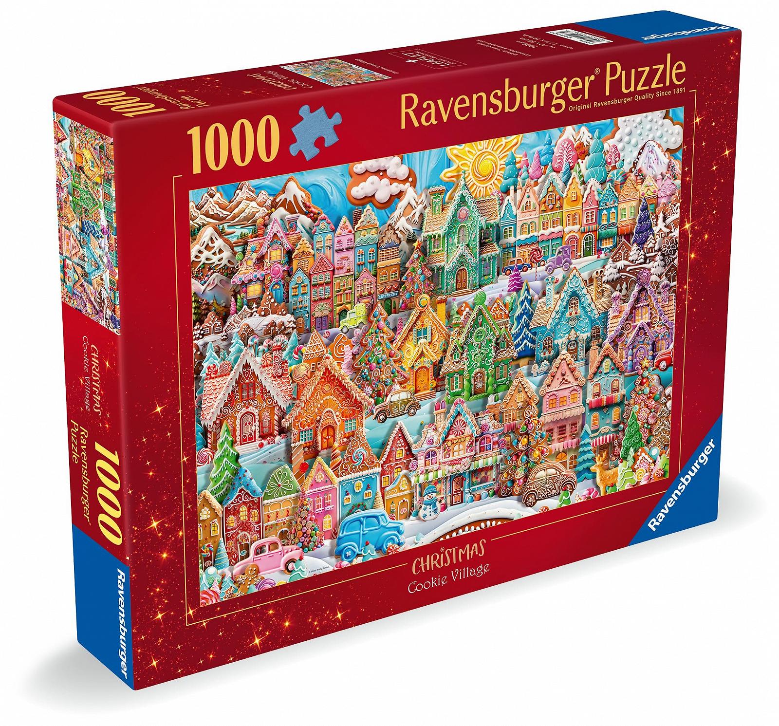 Пазл Ravensburger Christmas Cookie Village 1000 деталей (12001267), фото №2