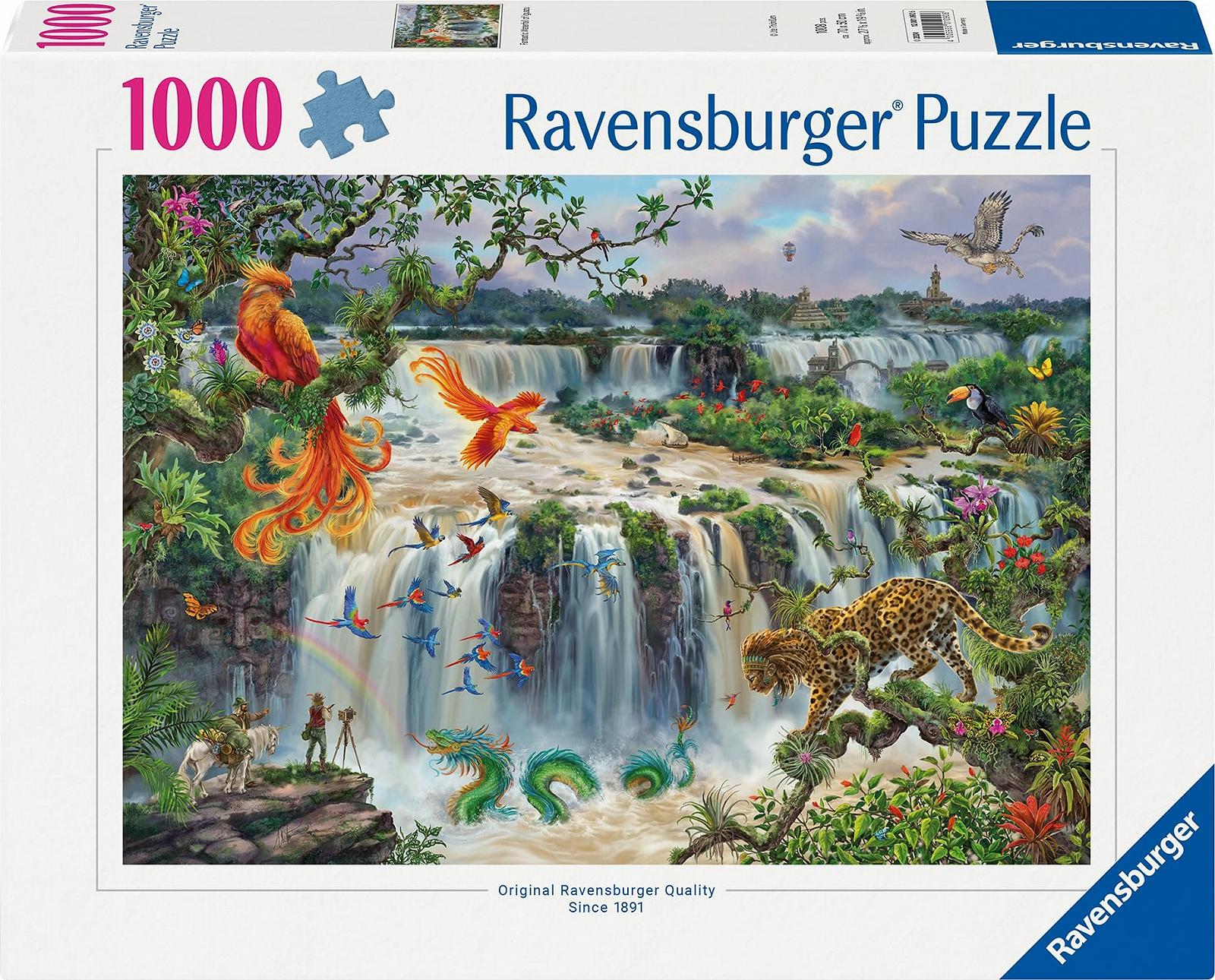 Пазл Ravensburger Fantastic Waterfall by Iguazú 1000 деталей, фото №2 Пазл Ravensburger Fantastic Waterfall by Iguazú 1000 деталей, фото №2